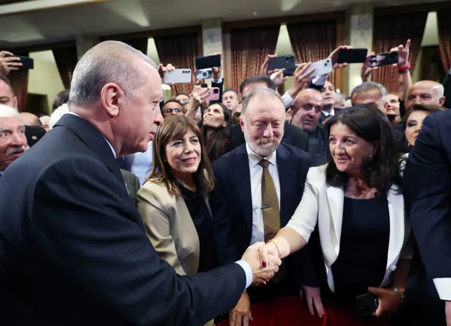ERDOĞAN, DEM PARTİLİLERLE GÖRÜŞTÜ 2