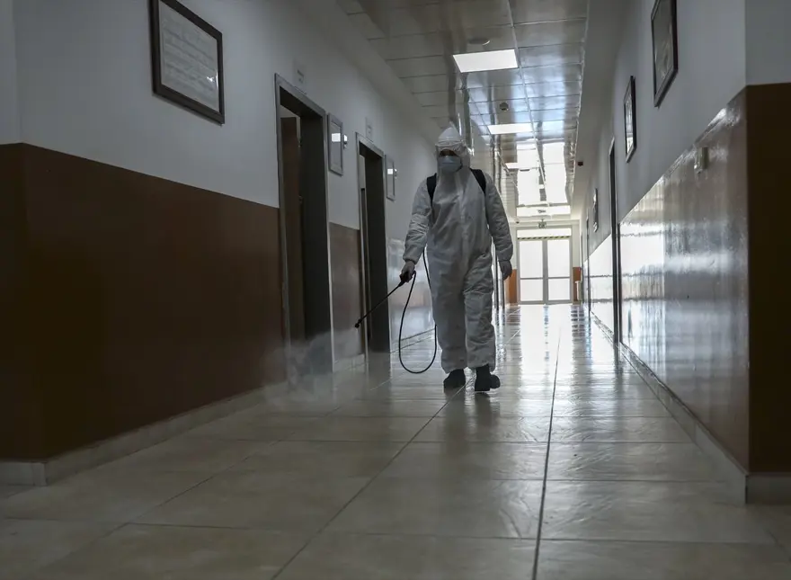 Askeri birliklerde corona virüs önlemleri uygulanıyor 16