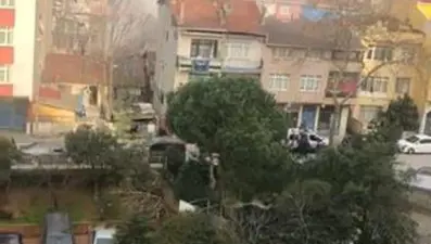 Kadıköy'de gecekondu yangını