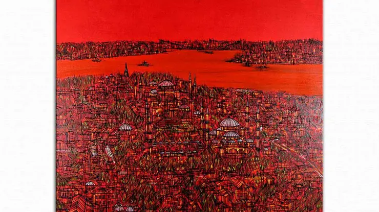 Devrim Erbil eserleriyle İstanbul Art Show’da