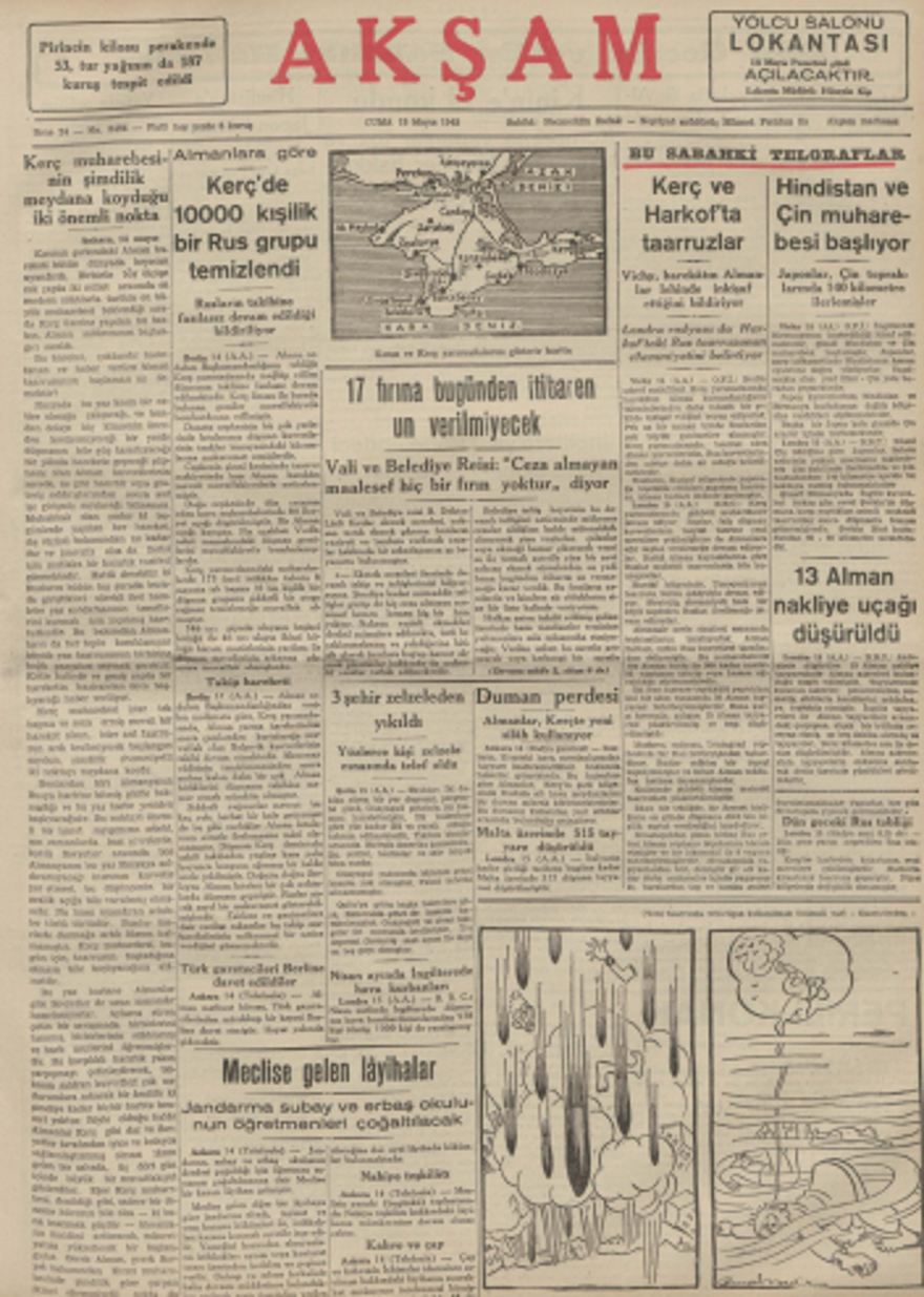 Tarihte bugünün gazete manşetleri (15 Mayıs) 