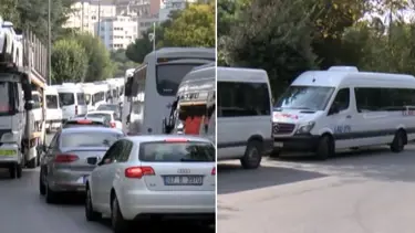 İstanbul yollarında servis aracı işgali