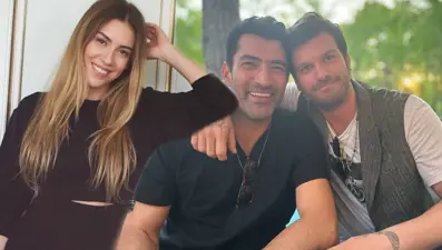 Sinem Kobal paylaştı: Kenan İmirzalıoğlu ile Kıvanç Tatlıtuğ bir arada