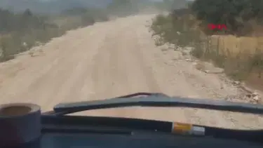 Isparta'da orman yangını