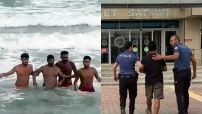 Boğulmaktan kurtarıldı, cezaevine gönderildi: 22 yıl hapis cezasıyla aranıyormuş