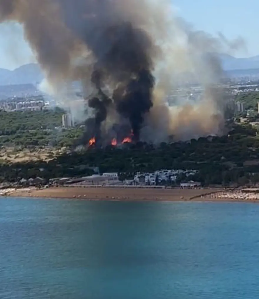 ANTALYA'DA ORMAN YANGINI 7
