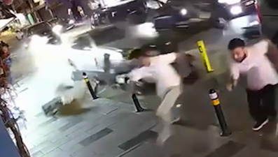 Ehliyetsiz sürücü ortalığı savaş alanına çevirdi