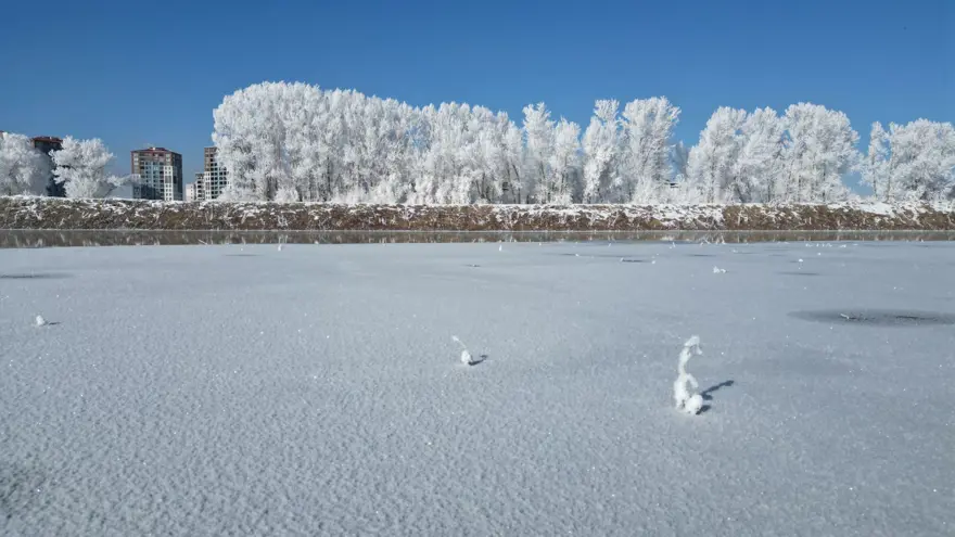 Sivas buz kesti: Kızılırmak Nehri kısmen dondu 9 Sivas buz kesti: Kızılırmak Nehri kısmen dondu 9