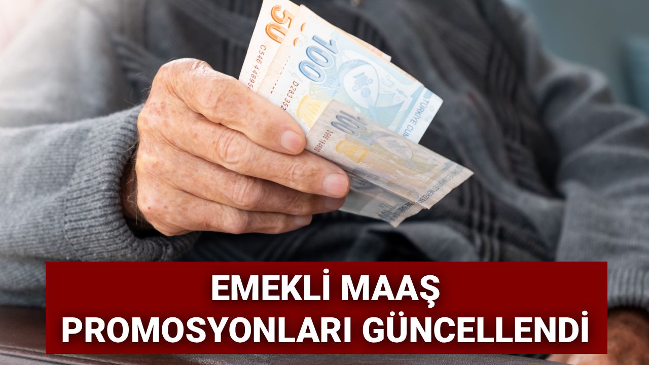 Emekli maaş promosyonları güncellendi: Eylül 2025’te en yüksek hangi banka promosyon veriyor?