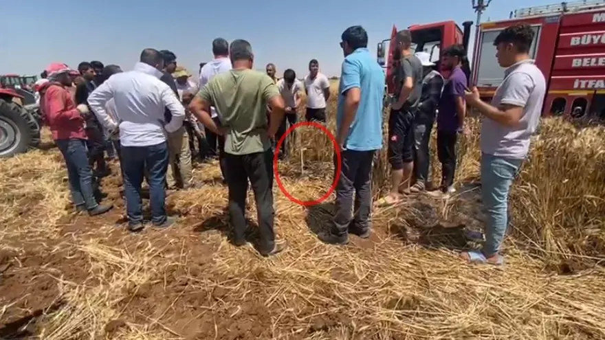 Mardin'de traktör ve trafoları ateşe verdiler 3