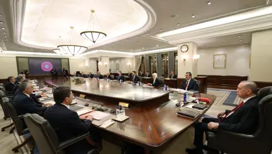 9 yıl sonra bir ilk: Kabine, Çankaya Köşkü'nde toplandı