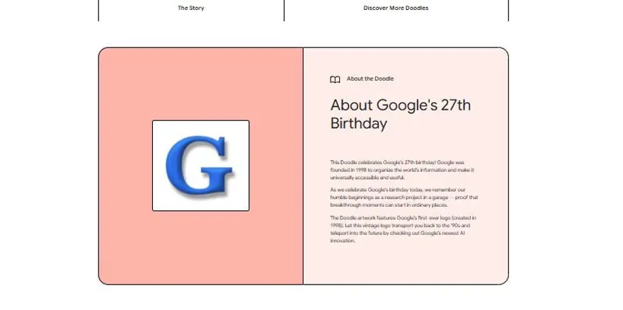 GOOGLE DOĞUM GÜNÜNE ÖZEL DOODLE TASARIMI NE ANLATIYOR? 3