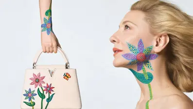 Oscar'lı oyuncu Cate Blanchett Fransız moda devi için kamera karşısında