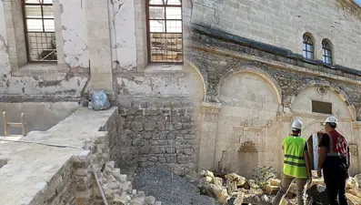 Adıyaman'daki tarihi Ulu Cami bu sene yeniden ibadete açılacak