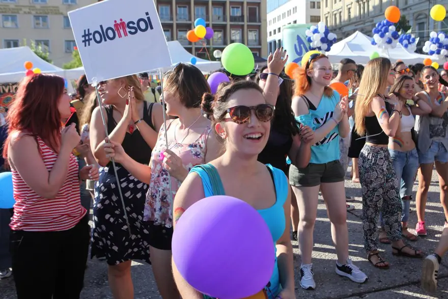 Atina'da "11. Eşcinsel Gurur Yürüyüşü" 7