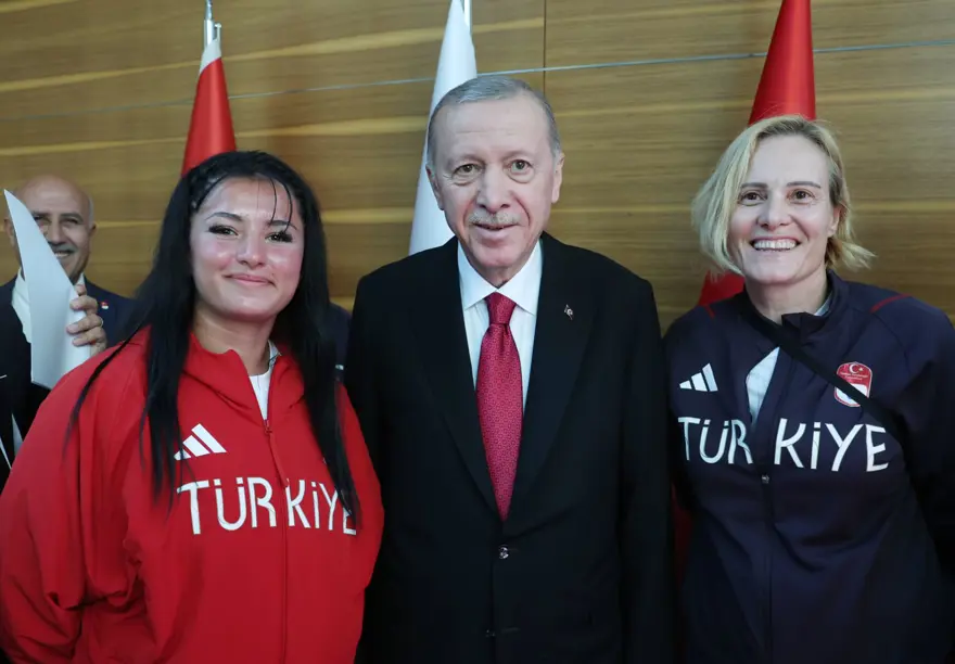 Cumhurbaşkanı Erdoğan paralimpik sporcularını kabul etti 2
