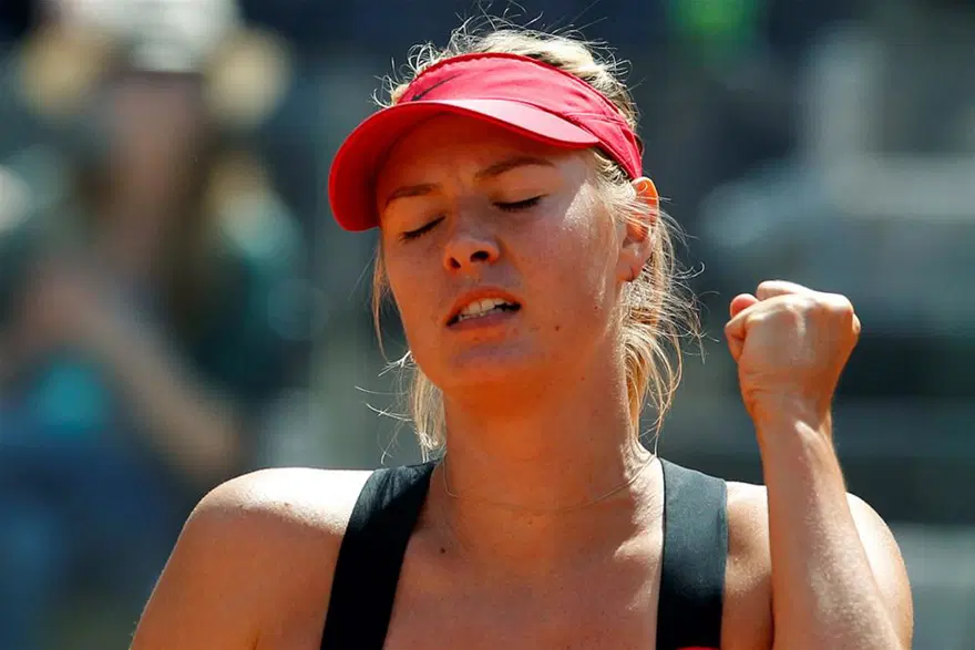 Sharapova'dan muhteşem geri dönüş 