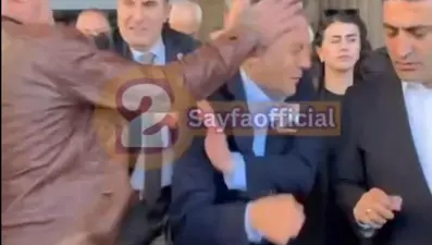 Özgür Özel, AKM çıkışında fiziksel saldırıya uğradı