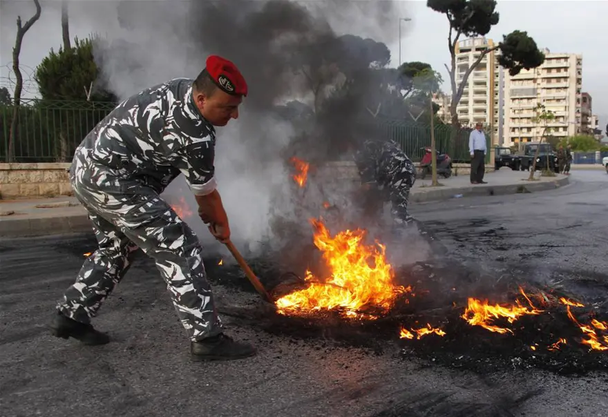 Lübnan'da tansiyon yükseliyor 8