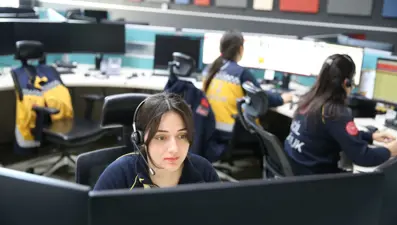 “Yüreğim yanıyor” dedi, 112’yi aradı