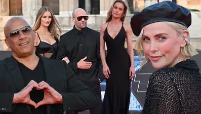 Hızlı ve Öfkeli 10 (Fast X) filminin kadrosu Roma'da buluştu