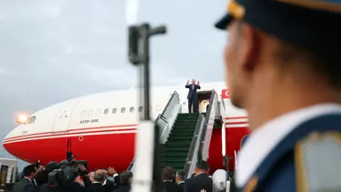 Cumhurbaşkanı Erdoğan, Azerbaycan'dan yurda döndü