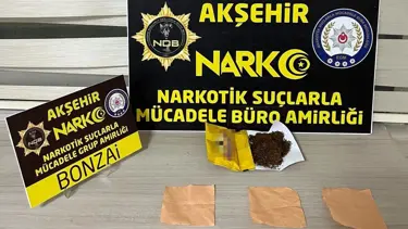 Konya’da uyuşturucu operasyonu: 1 kişi tutuklandı