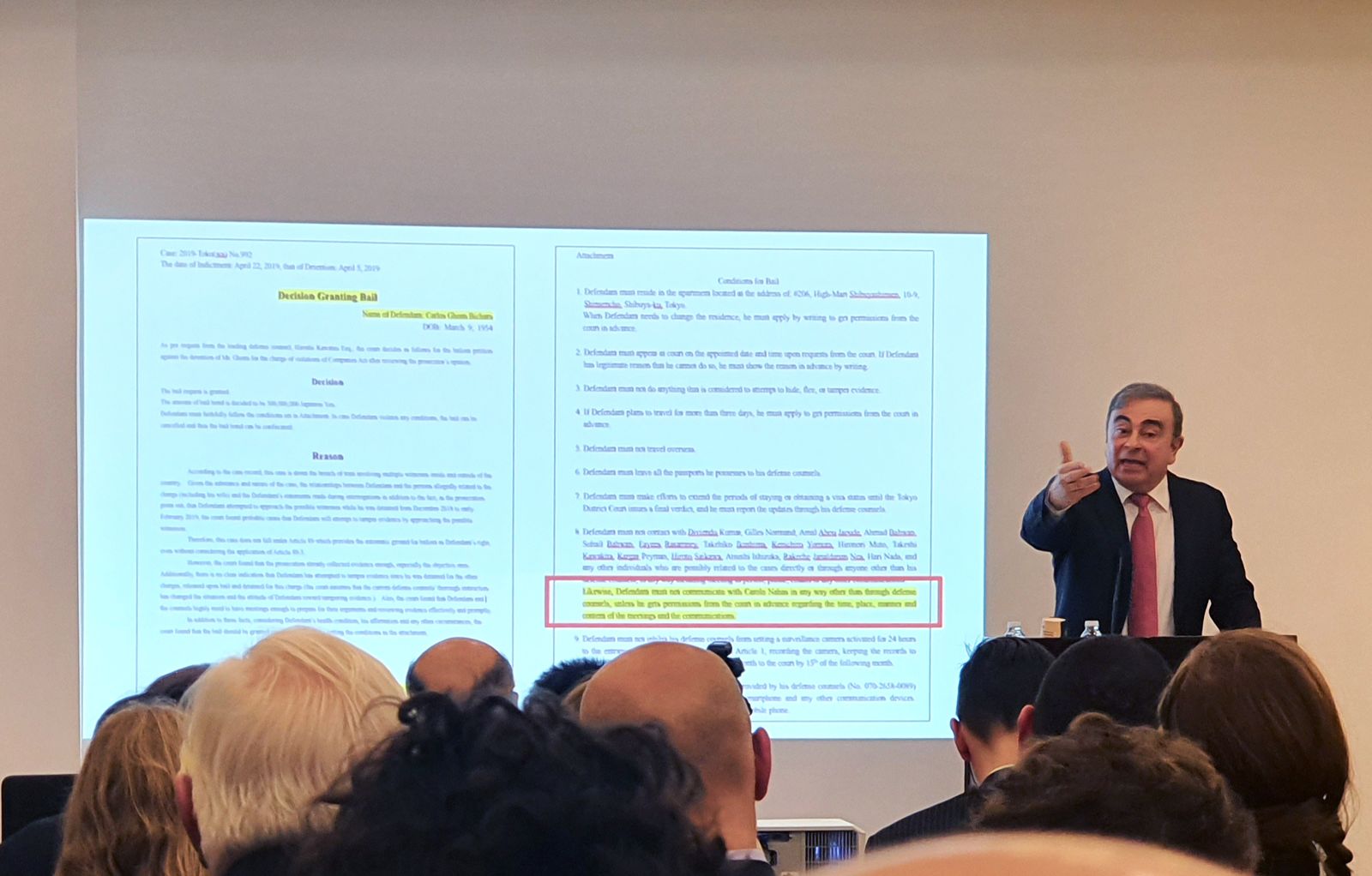 Eski Nissan CEO'su Ghosn kendini savundu: Ailemi tehdit ettikleri için kaçmak zorunda kaldım