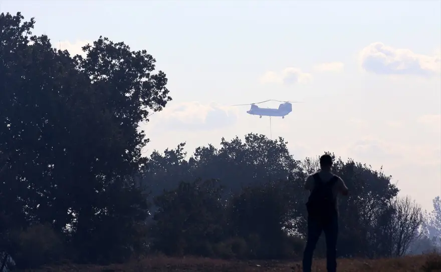 Çanakkale'deki orman yangını kontrol altına alındı 11