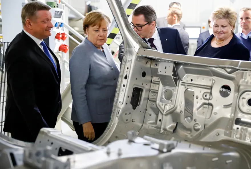 Merkel bizzat test etti 