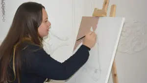 Doğadan aldığını ilhamı yansıtıyor: 13 yaşındaki genç yetenek