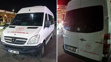 Kısıtlamada üzerine 'Sağlık Bakanlığı' yazdırdığı minibüsle yolcu taşırken yakalandı
