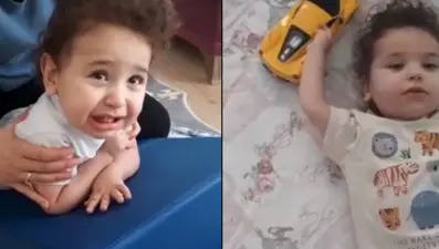 SMA’lı 19 aylık Talha bebek yardım bekliyor