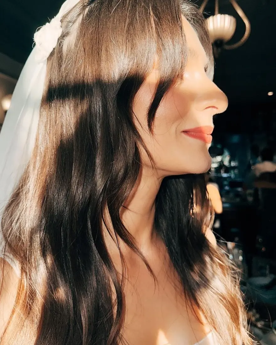 Özge Özpirinçci paylaştı: Meriç Aral ile Serkan Keskin'in düğününden yeni kareler 5