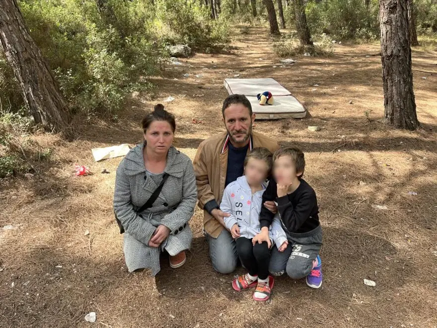 İzmir'de ormanda yaşayan aile için harekete geçildi 3 İzmir'de ormanda yaşayan aile için harekete geçildi 3