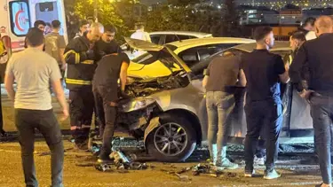 Batman'da iki otomobil çarpıştı