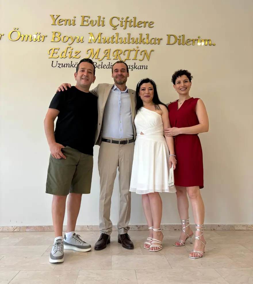 3 gün 3 gece düğün yaptılar! Edirneli Gülşah gönlünü İspanyol Daniel'e kaptırdı, dünyanın dört bir yanından geldiler 1