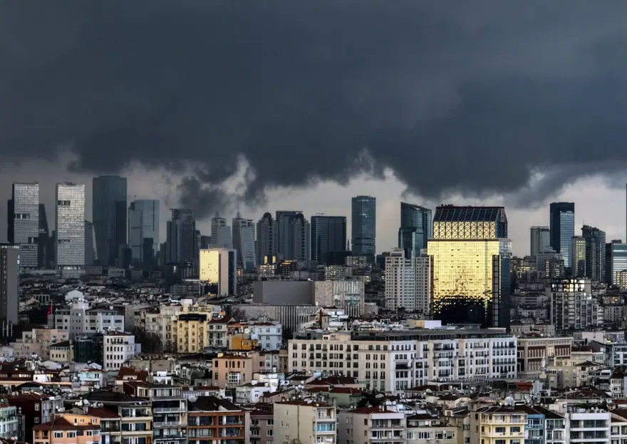 İstanbul’un üzerini yağmur bulutları kapladı 4