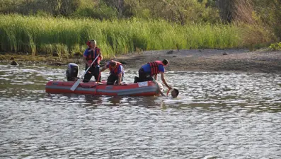 Nevşehir'de Kızılırmak'a giren Afgan uyruklu kişi kayboldu