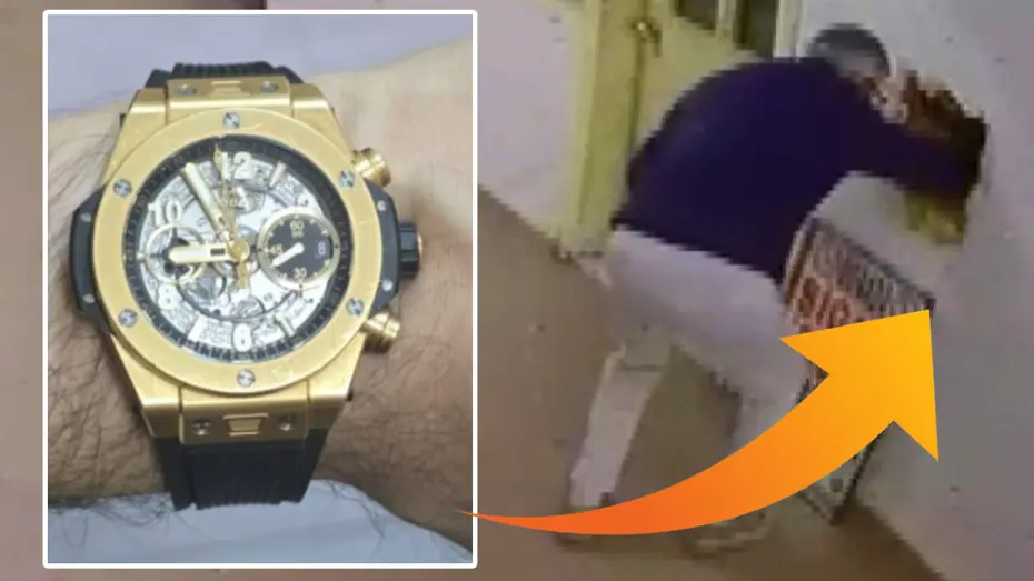 İstanbul'da 40 bin dolarlık saat için film gibi hırsızlık planı