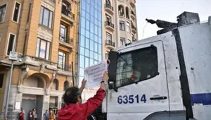 Taksim'de gerginlik