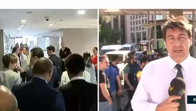 Ekrem İmamoğlu mazbatasını almak için Adliye'de