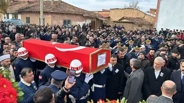 Şehit Özkardeş'e gözyaşlarıyla veda