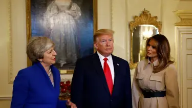Trump: İngiltere ile çok adil bir ticaret anlaşmamız olacak