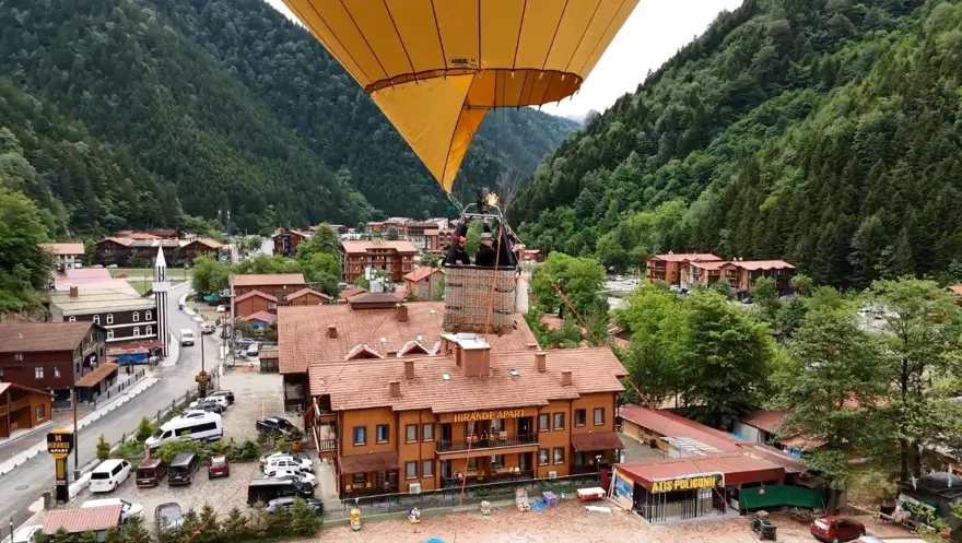 Uzungöl'de bir ilk: Doğa harikası kuş bakışı izlenecek 10
