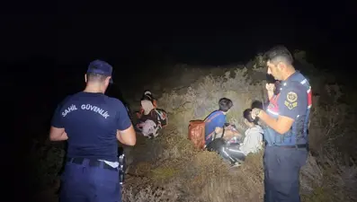 Balıkesir’de 10 düzensiz göçmen yakalandı