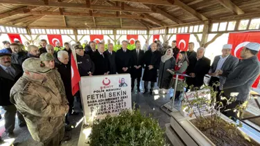 Şehit polis Fethi Sekin için anma etkinliği düzenlendi