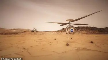 NASA'nın 'Mars Helikopteri' için geri sayım başladı