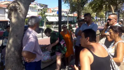 9 çocuklu plaj sapığına gözaltı