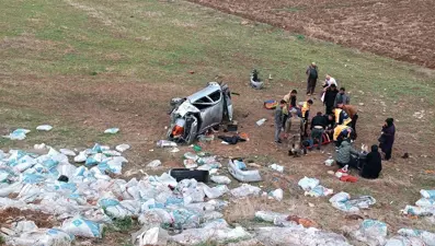 Bayram ziyaretine giden aile kaza yaptı: 5 yaralı